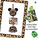 Mouse Safari Birthday Door Sign, Animal Safari Party Decorations Kid's Birthday Party Baby Shower for Boy & Girl- Come Inside Its Fun Inside