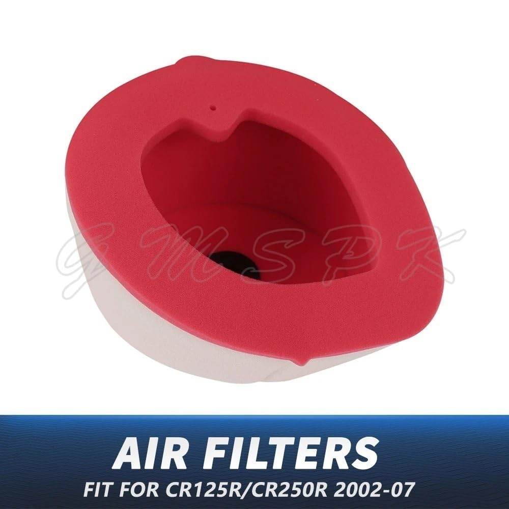 filtro aria moto Pulitore filtro aria adatto per CR125R CR250R 2002-2007 CRF250R 2004-2009 CRF250X CRF450R CRF450X CRF CR 125 250 450(4 PCS)