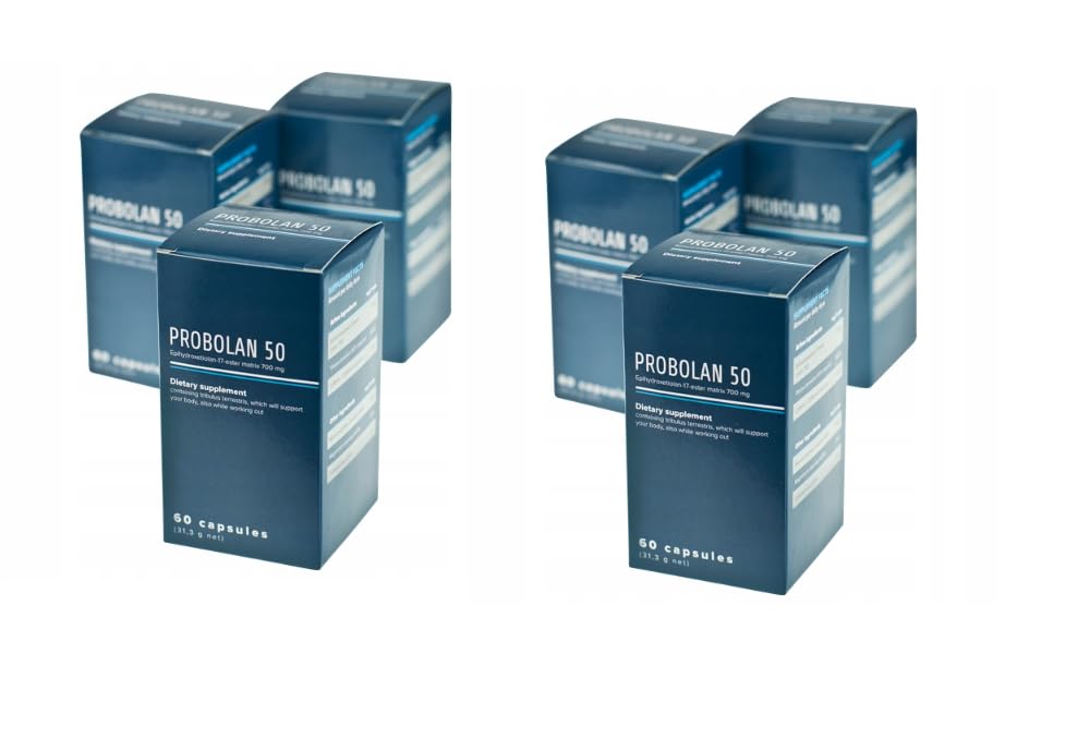 6x Probolan 50 – wielozadaniowy suplement diety do budowy masy mięśniowej