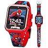 Marvel – Reloj de pulsera con pantalla táctil y correa de silicona, color rojo, 19.5 pulgadas (modelo: SPD4588AZ)