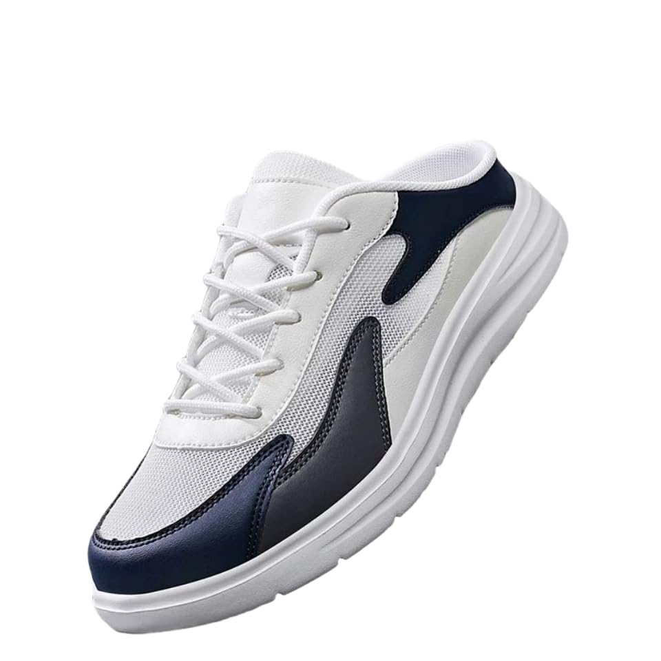 Men's Casual Slip-On Sneakers Breathable Comfortable EVA Sole Lightweight Low-Top Style Walking Shoes Men's Loafers Slip-ons