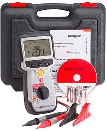 Megger MIT481/2 - Analog Digital Insulation Tester, Premium/Telecom 50/100V + 600 V cat IV