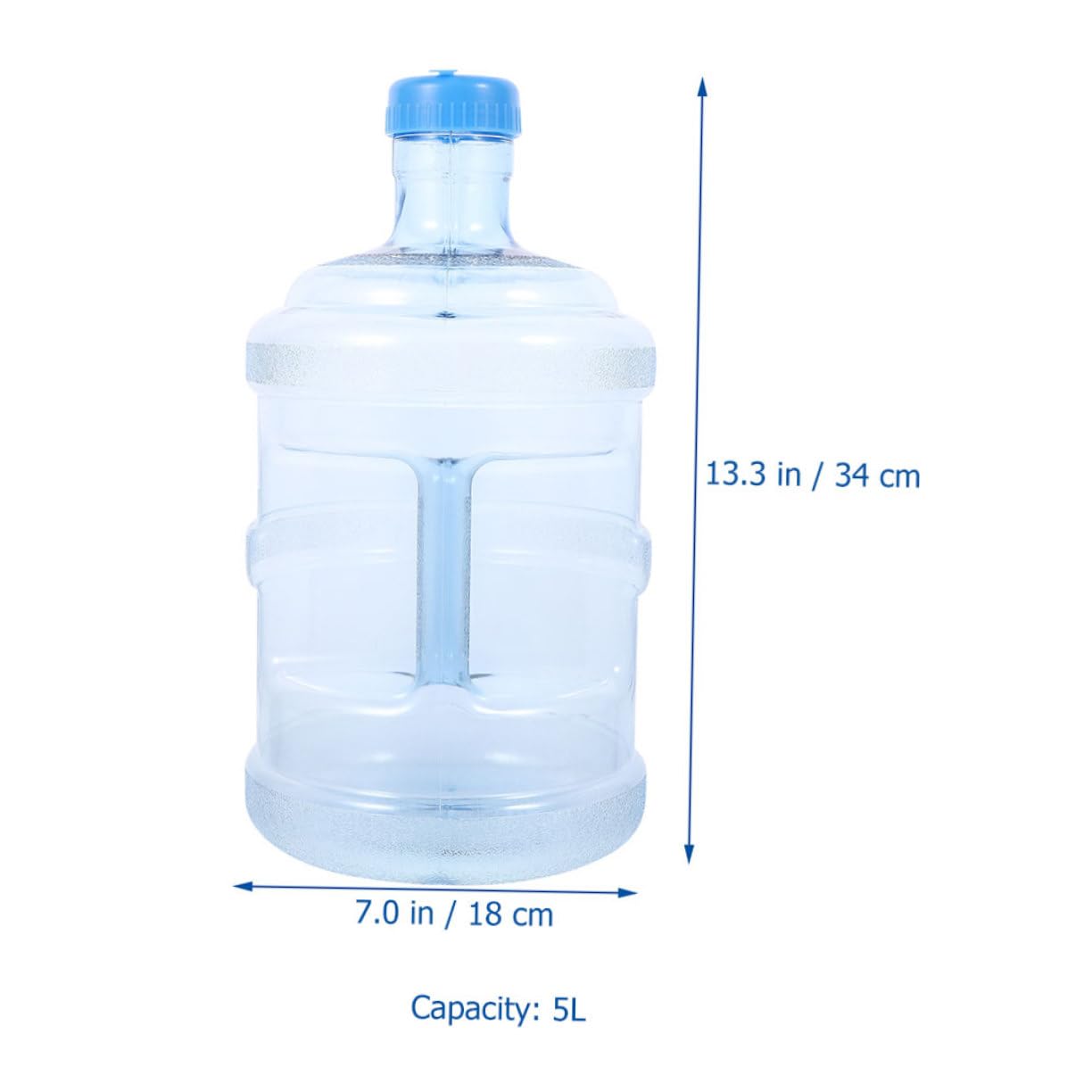 Toyvian 1 Set Portable Outdoor Water Jug Durable Handheld Water Container for Hiking Camping and Picnics with Seal Design for Leisure Activities