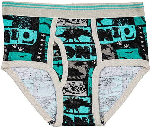 image for Trimfit Boys Soft Cotton Colorful Briefs Pack of 7 Kids Underwear, Tra