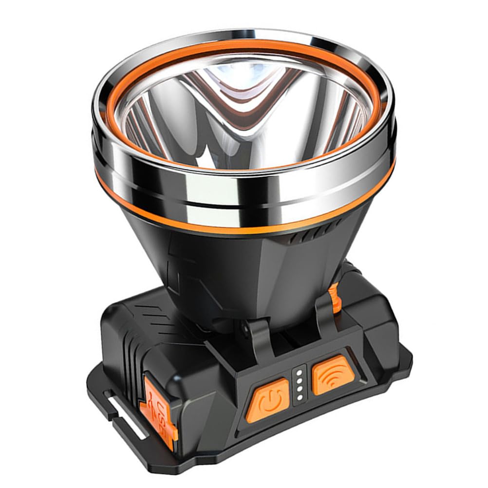 10W Haute Puissance Longue durée de Vie, capteur de Terrain d'urgence tête Porter Grande Tasse de lumière Nuit pêche minière Lampe adaptée à L'Aventure Sauvage