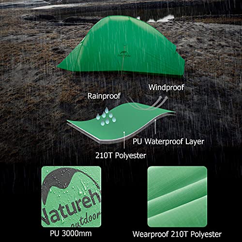 Naturehike Cloud-Up Tenda da 2 Persone Leggera e