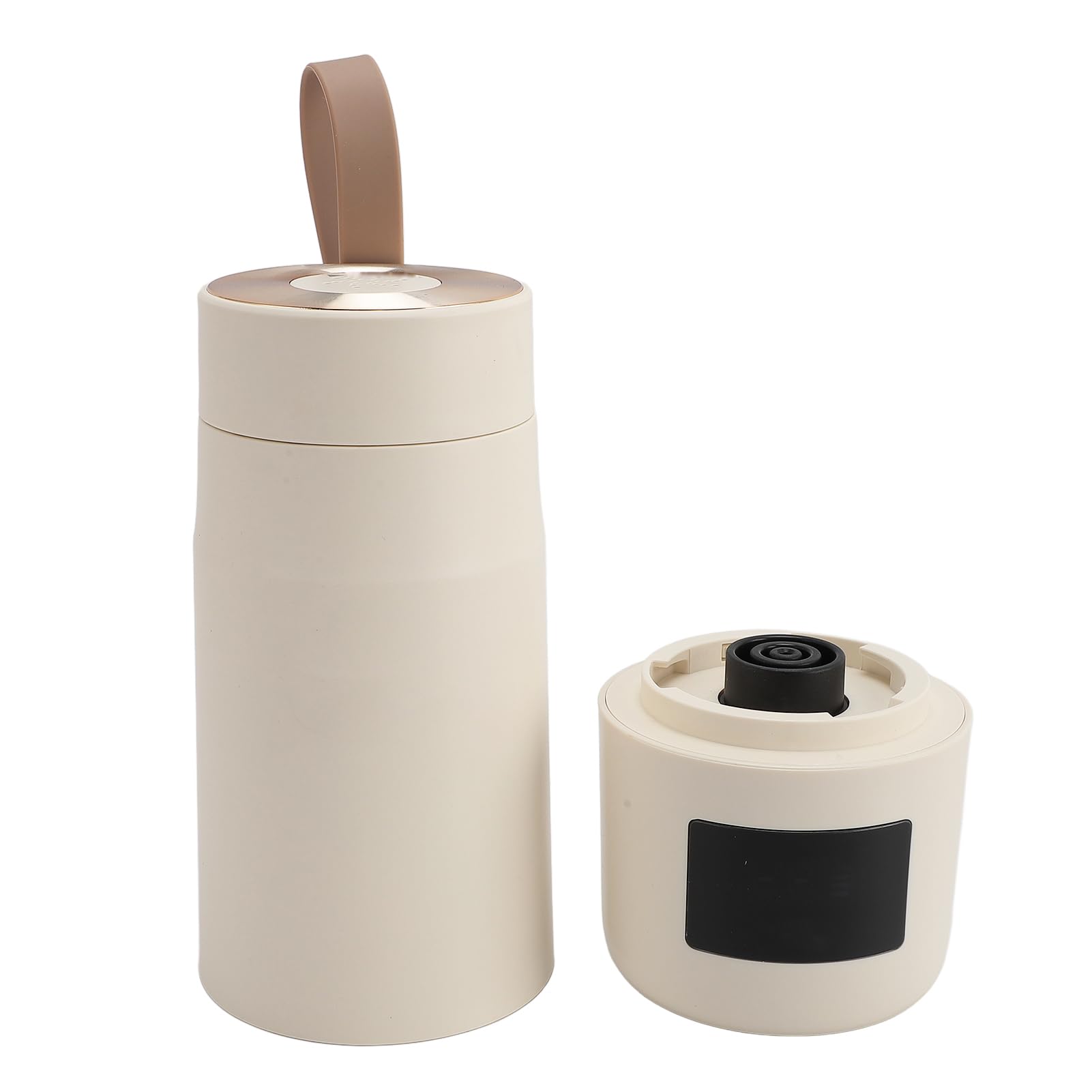 Przenośny Podgrzewacz do Butelek, Przenośny Podgrzewacz do Mleka 300 Ml dla Dziecka, Akumulator USB 2600 MAh, Podróżny Podgrzewacz do Butelek w Podróży