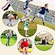 DECOVICI Kinder Fußballsocken für Mädchen und Jungen 4 Paar, Kniestrümpfe Fussball Socken für Kinder, Lange stutzen kinder fußball für 3-13 Jahre Rugby Tägliches(3-6Jahre,4Schwarz)