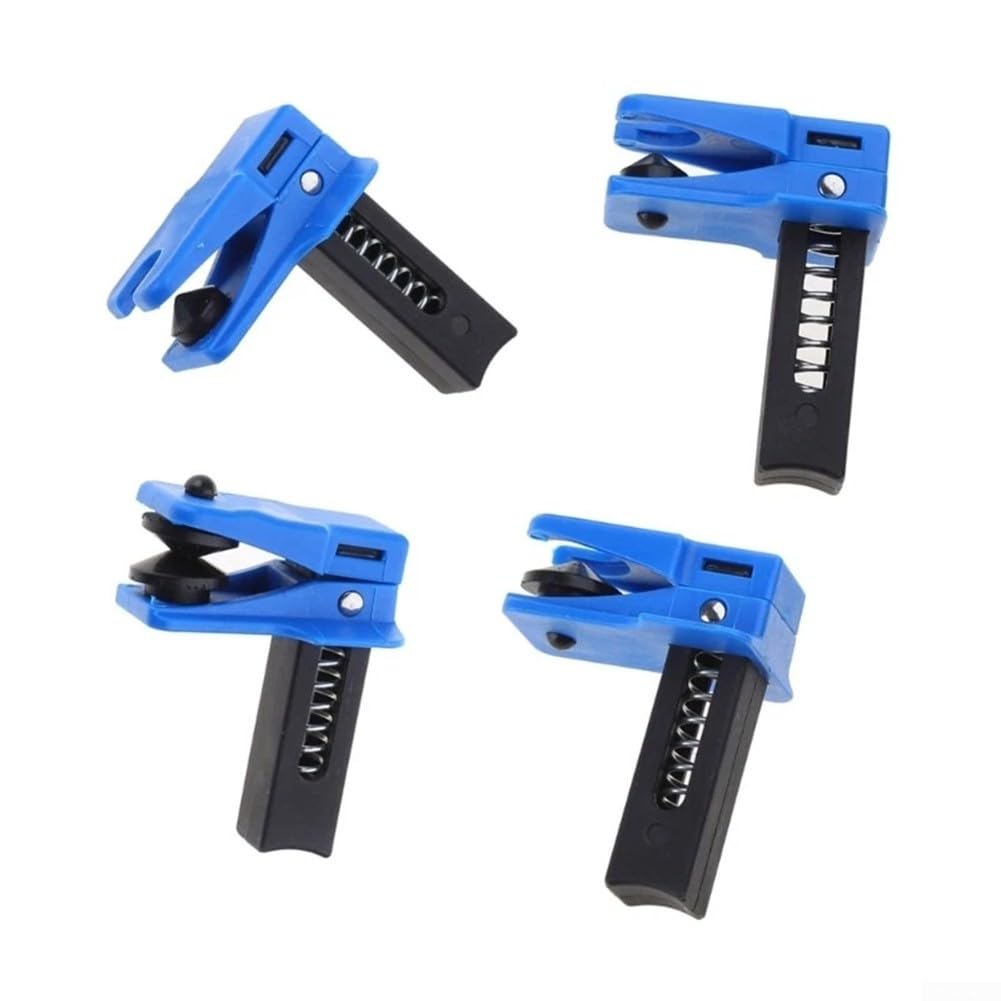 Lot de 4 colliers de serrage de frein à huile de frein de voiture, bouchons de conduites de frein, outils de tuyau d'huile de frein de voiture, tube de frein pour système de frein de véhicule
