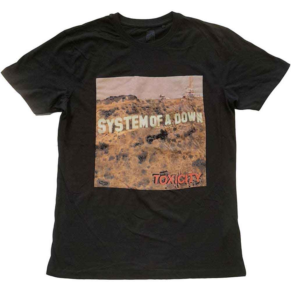 System Of A Down Men's Toxicity T-Shirt, Black, XX-Large