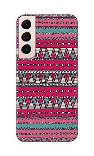 Image of Printed Hard Back Cover Case for Samsung Galaxy S22 Plus 5G | S22+ 5G Back Cover (Geometric Vintage Pattern) -1803