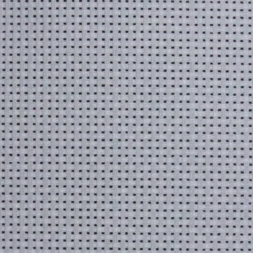 Image of KCS 59 inch x 1 Yard (93cmx149cm) 11ct Counted Cotton Aida Cloth Cross Stitch Fabric (Light Grey)