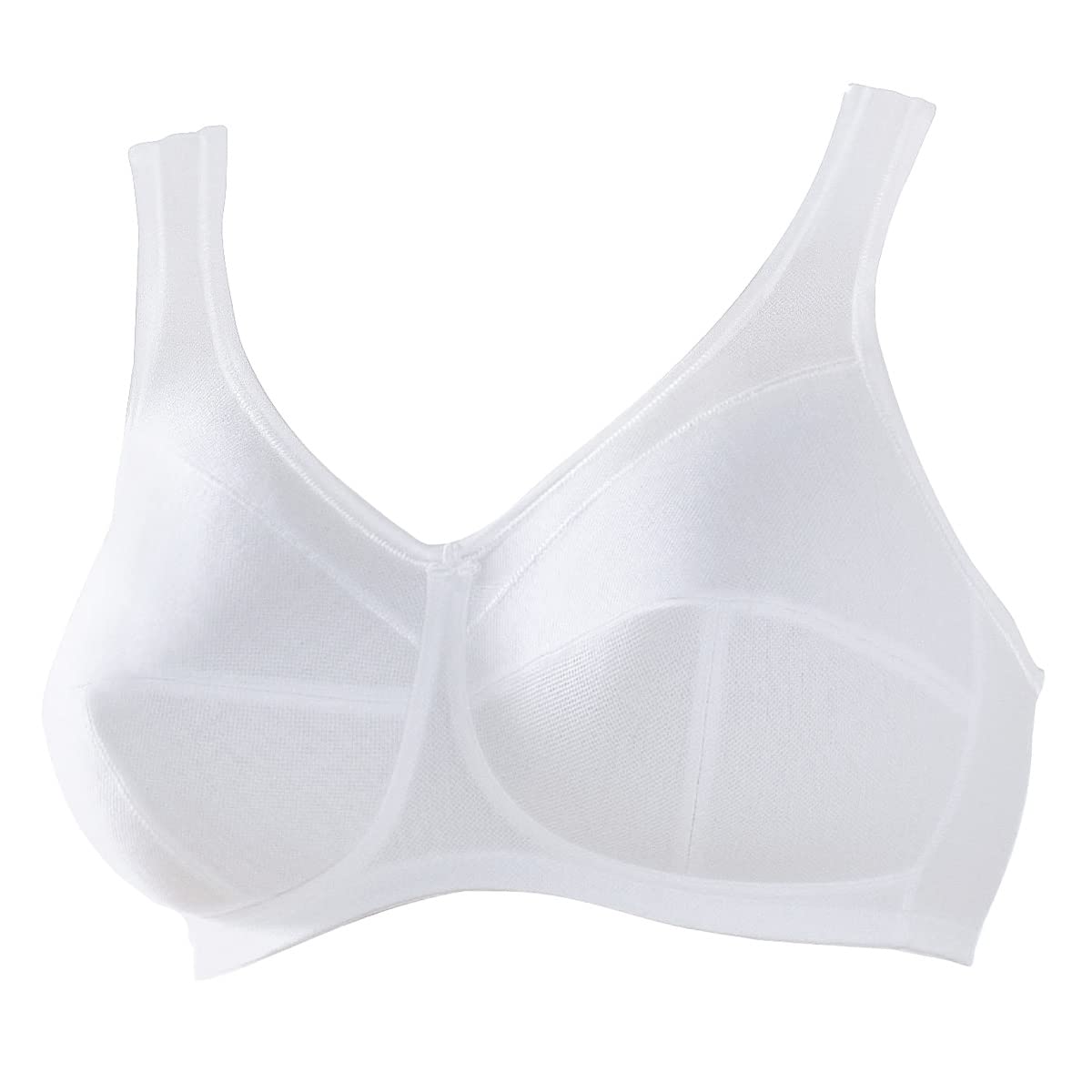 Anita Damen BH (Ohne Bügel) 5427 Entlastungs-BH Jana | Dreigeteilte Cups, weich gepolsterte Komfortträger, funktionelle Rückenform, angenehmes Hautgefühl