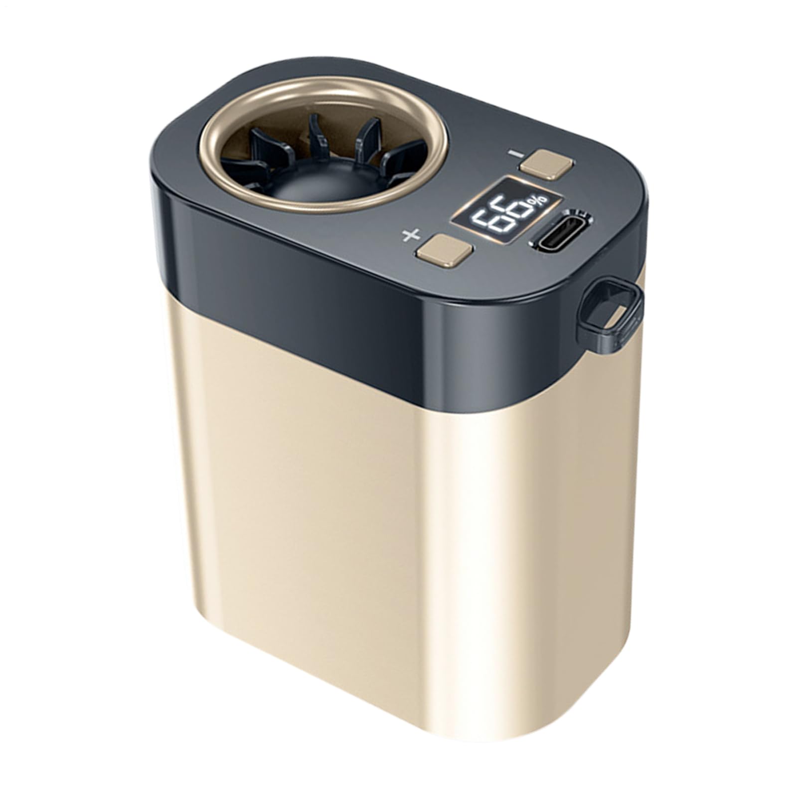 Ventilador de cintura portátil resistente y ergonómico con refrigeración personal