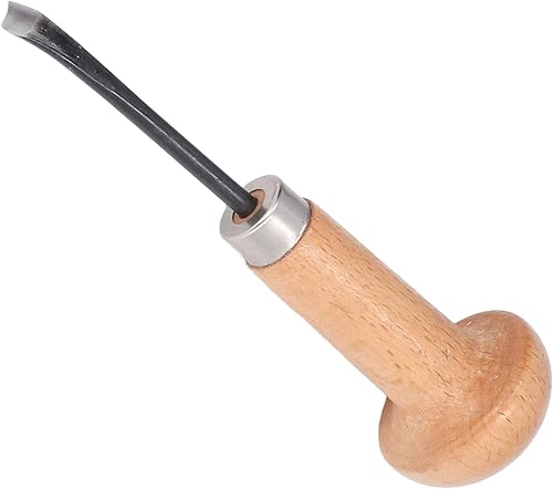 Miniatura 5 de Juego de cincel y gubia para tallar madera, herramientas manuales compactas para principiantes y carpintería profesional