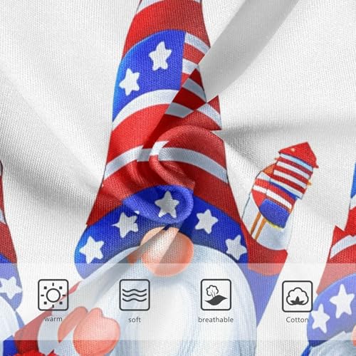 Cotton Toddler Underwear Floral Cute Gnomes American Flag White Panties Little Girl Pattern Briefs Kids Undies 2t3