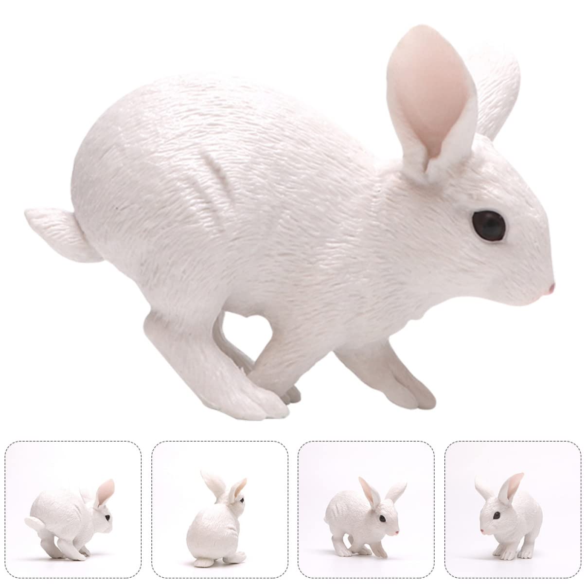 Toyvian 2 Pezzi Piccoli Animali Figure Pvc Figurina Realistica Scultura Figurina Per Arredamento Casa