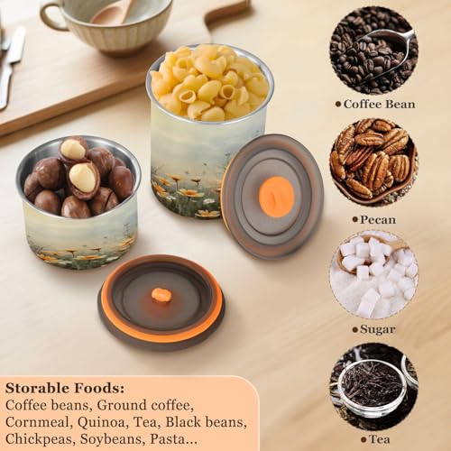 Envase para café hermético 500 ml acero inoxidable miniatura 5