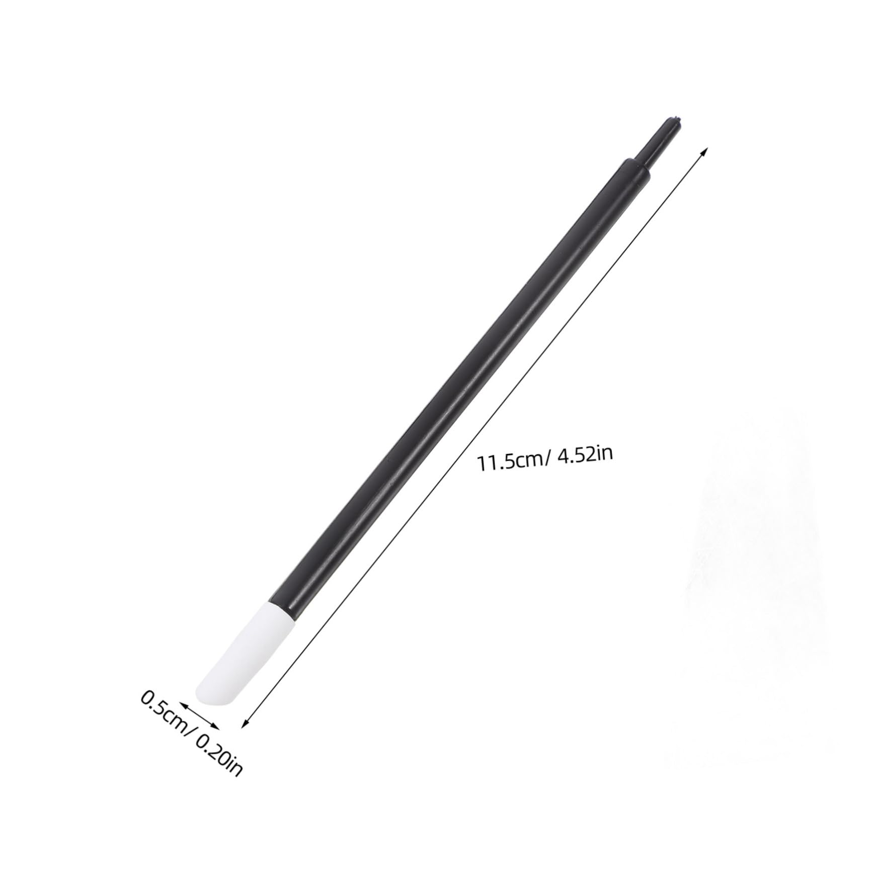 ARTIBETTER Wipe Stick Removal Bristle Cleaning Brush Remover Scrubber Cleaning Tools Scratch Pen Brush Paint Brush Cleaner Scratch Brush Pen Electronic Fiberglass Pen Aluminum Black