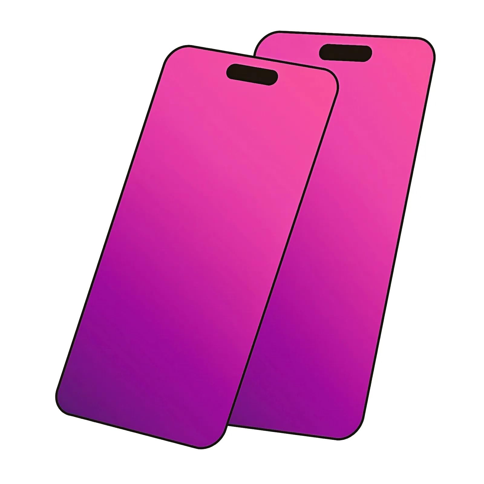 Displayschutzfolie aus gehärtetem Glas für iPhone 1 Pro, 16 cm (6,3 Zoll), Anti-Spionage, Anti-Blaulicht, Augenschutz, HD, ultraklar, kratzfest, einfache Installation, 2 Stück