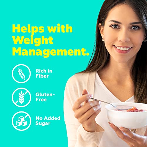 Image of Yogabar 100% Rolled Oats 1 kg Pouch | Premium Golden Rolled Oats, Gluten Free Oats with High Fibre, Non GMO | Healthy Food with No Added Sugar | Diet Food for Weight Management - 1 kg