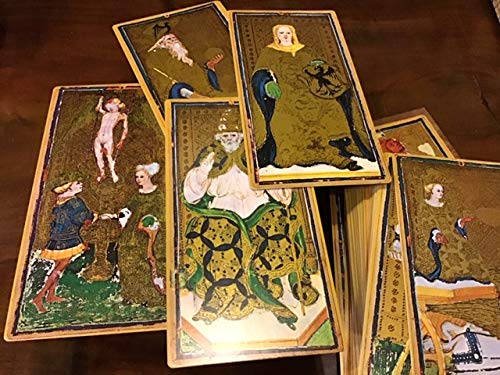 【美品2個セット】Visconti Tarots 現行＋絶版 Amazon.co.jp: Visconti Tarot Bergamo Edition / Visconti