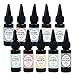 LET'S RESIN Translucent Colored UV Resin Kit - UV Curing Ultraviolet Cure Resin Hard Type Adhesive Glue, Sunlight Activated Resin for Resin Jewelry, Resin Craft, UV Resin Mold (10 Colors, Each 20g)