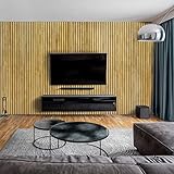 Forte adhérence : nos murs arrière peuvent être facilement collés sur les vieux carreaux ou le plâtre lisse. Sert parfaitement de mur de télévision et de salon. Le montage sans couture n'offre pas de place pour la saleté et la moisissure