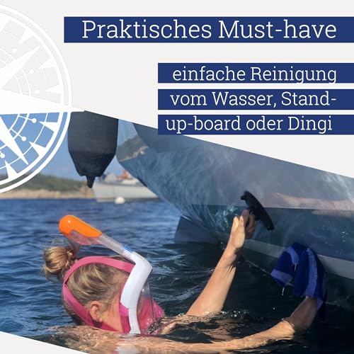 fender-design YachtGrabber – innovativer, schwimmender und nur mit Einer Hand bedienbare Saugnapf für alle Arbeiten rund um das Boot