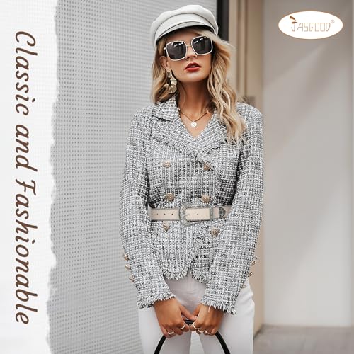 JASGOOD Women Western Leather Belts Ladies Vintage Design Waist Belt for Pants Jeans Dresses2