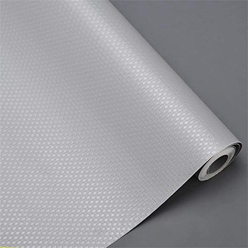 Bloss Shelf Liner Drawer Liner Cabinet Liner For Drawers, Shelves, Kitchen Cabinets, Kitchens And Desks, Grey 17.7"×59" #TOP6