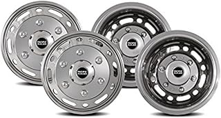 Pacific Dualies Polished Stainless Steel Wheel Simulator Kit for 2008-2011 Dodge, Mercedes and Freightliner Sprinter Van