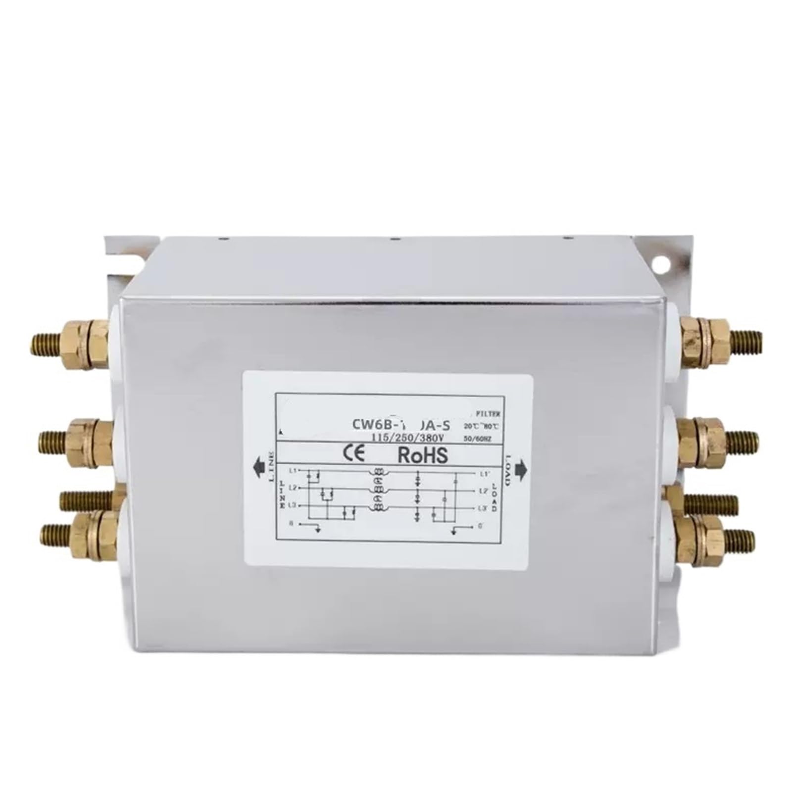 Filtro de potencia trifásico 380V CW6B-120A-S para inversor servo
