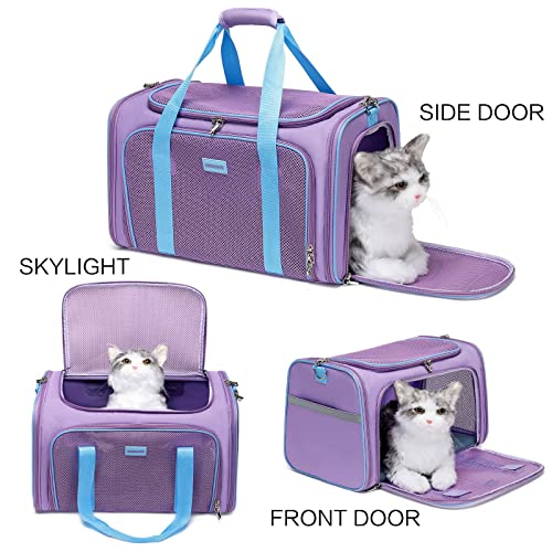 SERCOVE Frame Soft Surface pet Carrier, cat, Dog and Rabbit Transport Carrier, Airline-Approved pet Transport Carrier… - Image 4