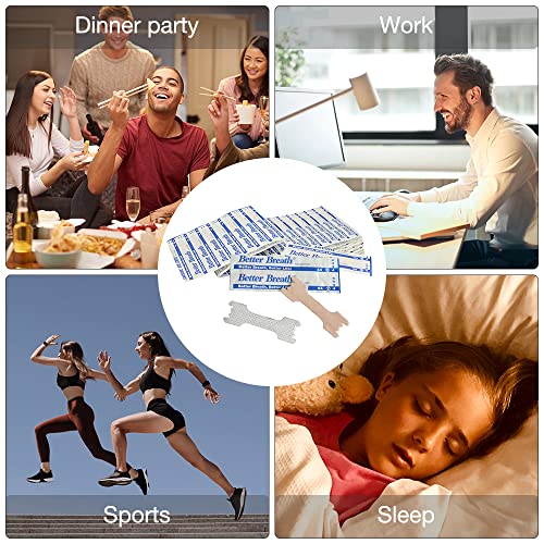 AVCXEC 200 Pezzi Cerotti Nasali Antirussamento