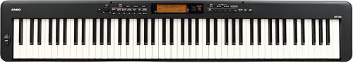 Casio, Pianos digitales de 88 teclas para el hogar (CDP-S360) Negro Pequeño