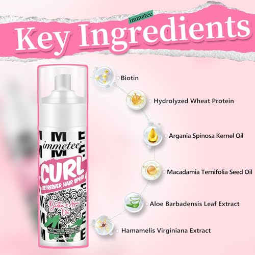 Spray para rizos hidratante acondicionador 150ml miniatura 2