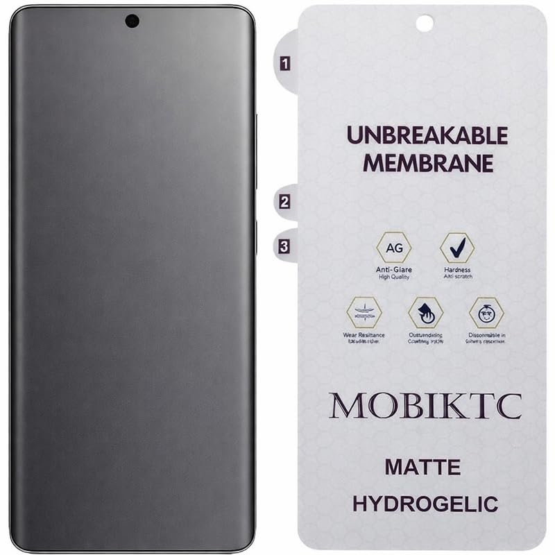 Image of Imported Screen Guard for Vivo T2 Pro 5G Unbreakable Membrane Diamond Quality Film Screen Protector [Edge To Edge] - Matte Screen Guard