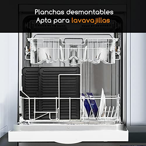 Plancha Grill Aigostar Max 30 HIX - Grill, parrilla, panini, sándwich