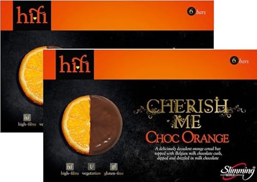 Slimming World Chocolate Orange HiFi Bars (2 Packs of 6 Bars)