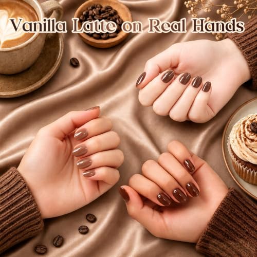 Image of Beetles Brown Nude Fall Jelly Gel Nail Polish Set