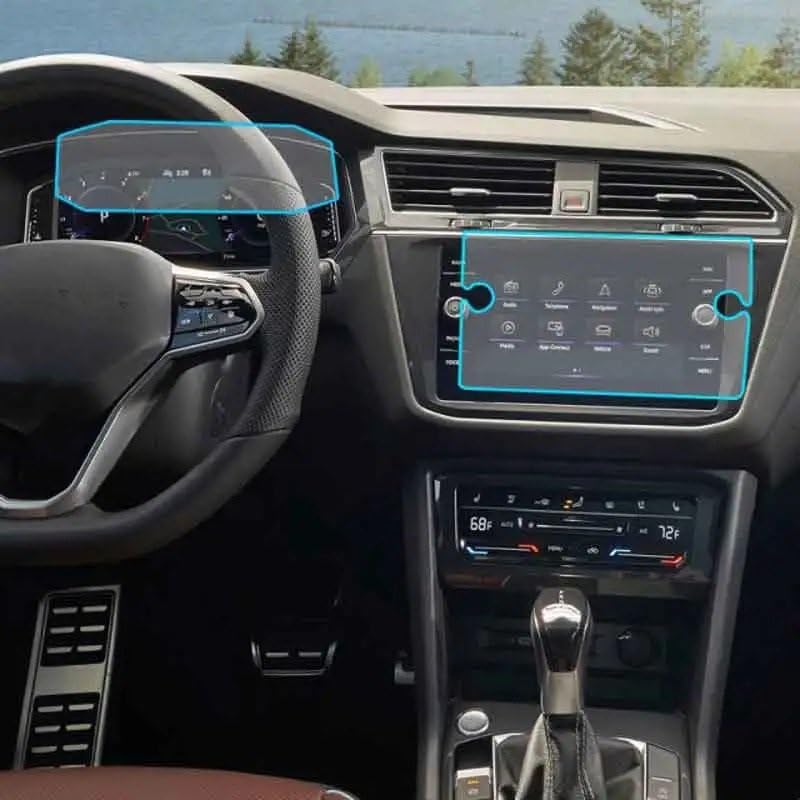 Verre trempé navigation voiture haut de gamme, film protection écran sur mesure pour 2021 2022
