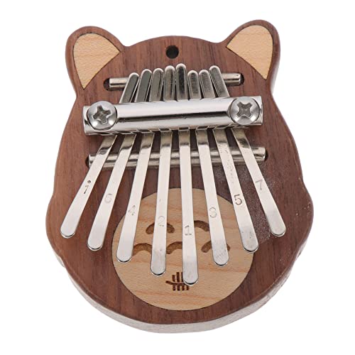 SUPVOX 1 Conjunto Oitava Kalimba Cristal Presentes Pianos Para Crianças Brinquedos De Madeira Inicia