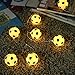 Produktbild XCXDX Fußball Dekor String Licht Warmweiß USB-Powered Für Thema Party, Zimmer, Bar, 3m 20LED