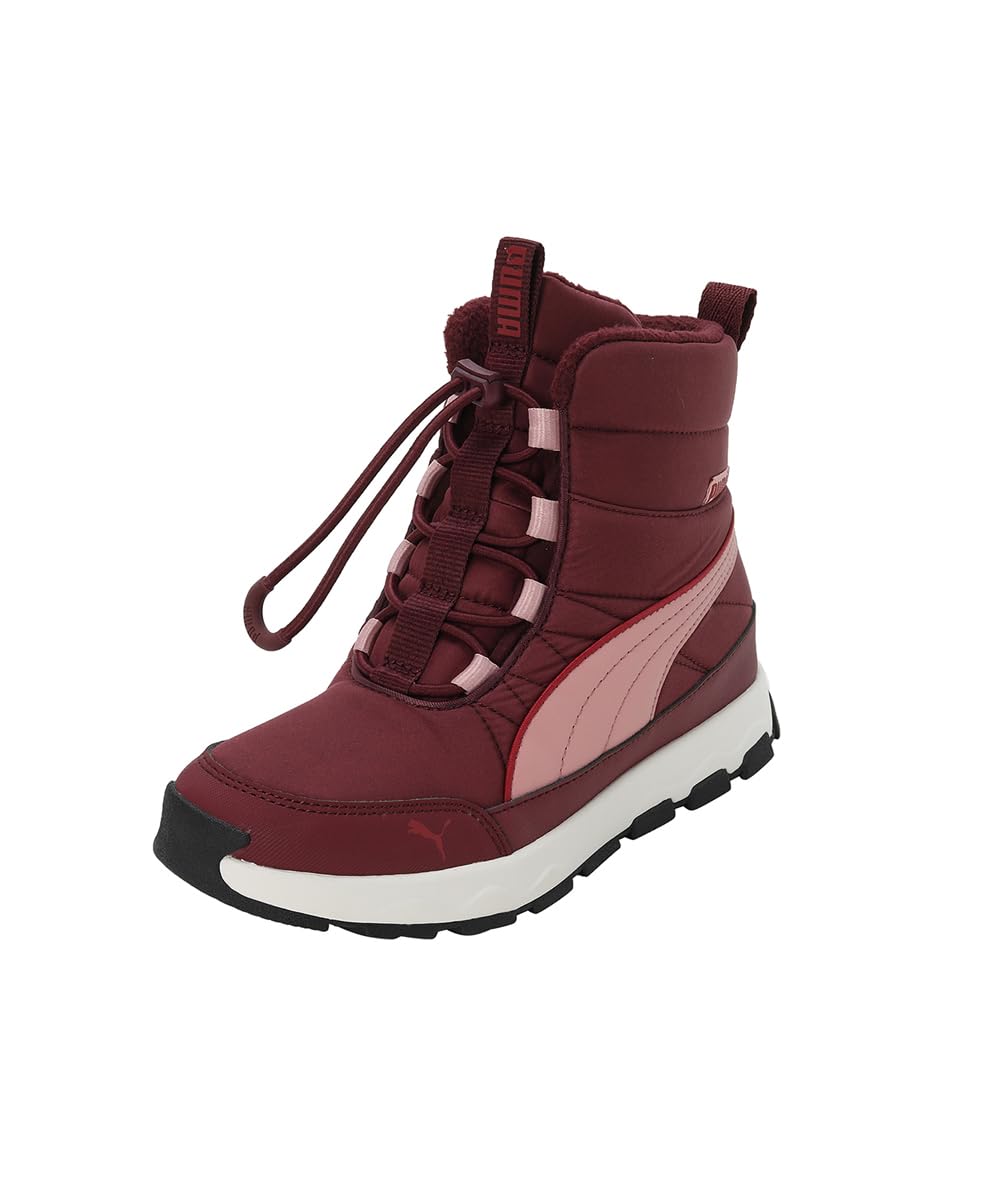 Puma Unisex-Child Unisex-Kid Evolve Boot Jr Dark Jasper-Future Pink-Astro Red Sneaker - 4 UK (39264404) (B0BLSS484K) Amazon Price History, Amazon Price Tracker