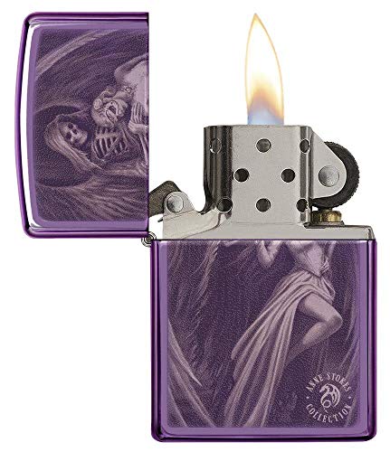 Encendedor de bolsillo Zippo High Polish Purple miniatura 3