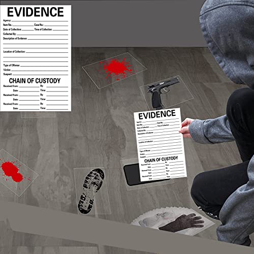 Samoprzylepna etykieta dowodowa 10 x 15 cm – naklejki na dowód 100 etykiet w opakowaniu (10 x 15 cm, białe dowody)