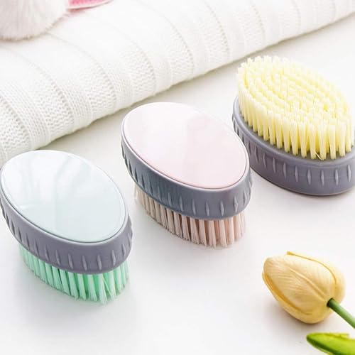 Miniatura 6 de ONDIAN CHUNCIN - 3pcs Soft Cleaning Brushes Clothes Cleaner Scrubber Brush Shoes Multi Functional Bathroom Kitchen Washing Tools