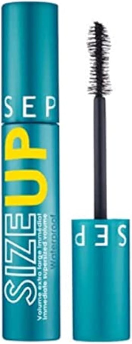 Sephora Size Up Mascara Waterproof Volume Extra Long Ultra Black Full Size 15ml