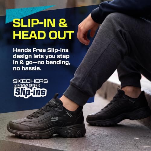 Image of Skechers Men's Afterburn E'lite Grill Corporal Hands Free Slip-in